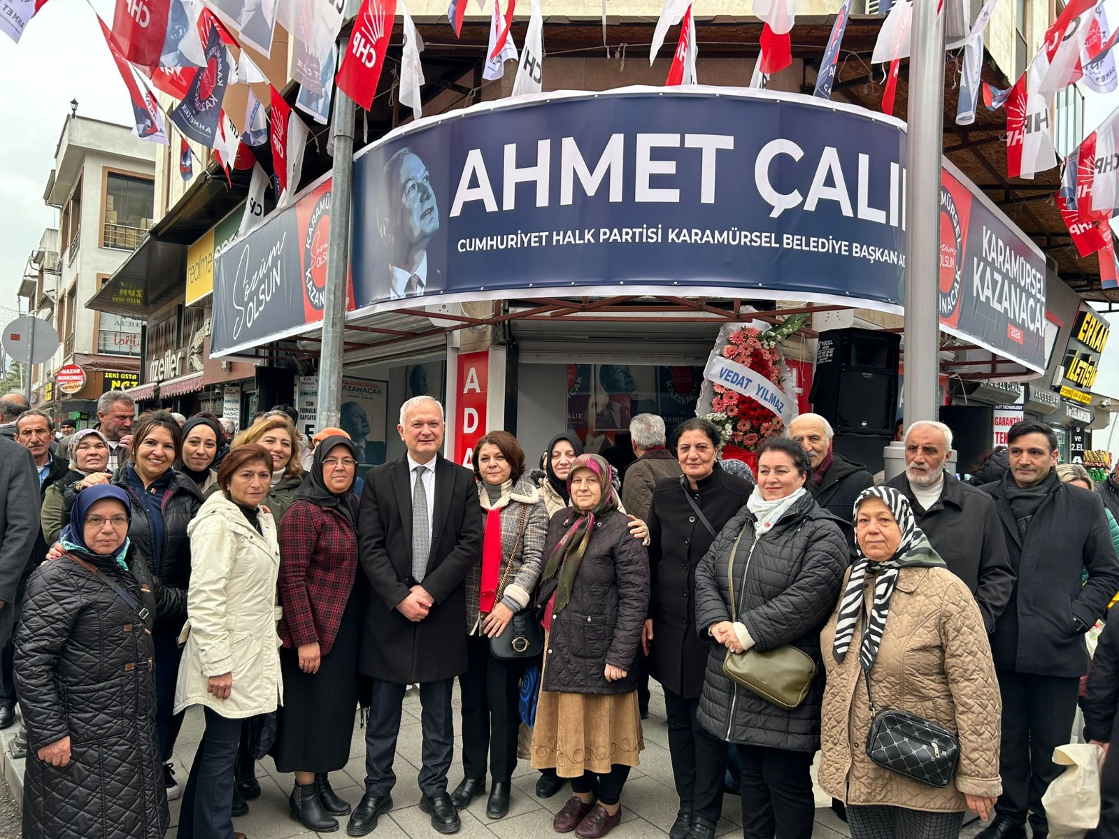 CHP KARAMÜRSEL İLÇE ÖRGÜTÜNDEN VE CHP BELEDİYE BAŞKAN ADAYI AHMET ÇALIK ...